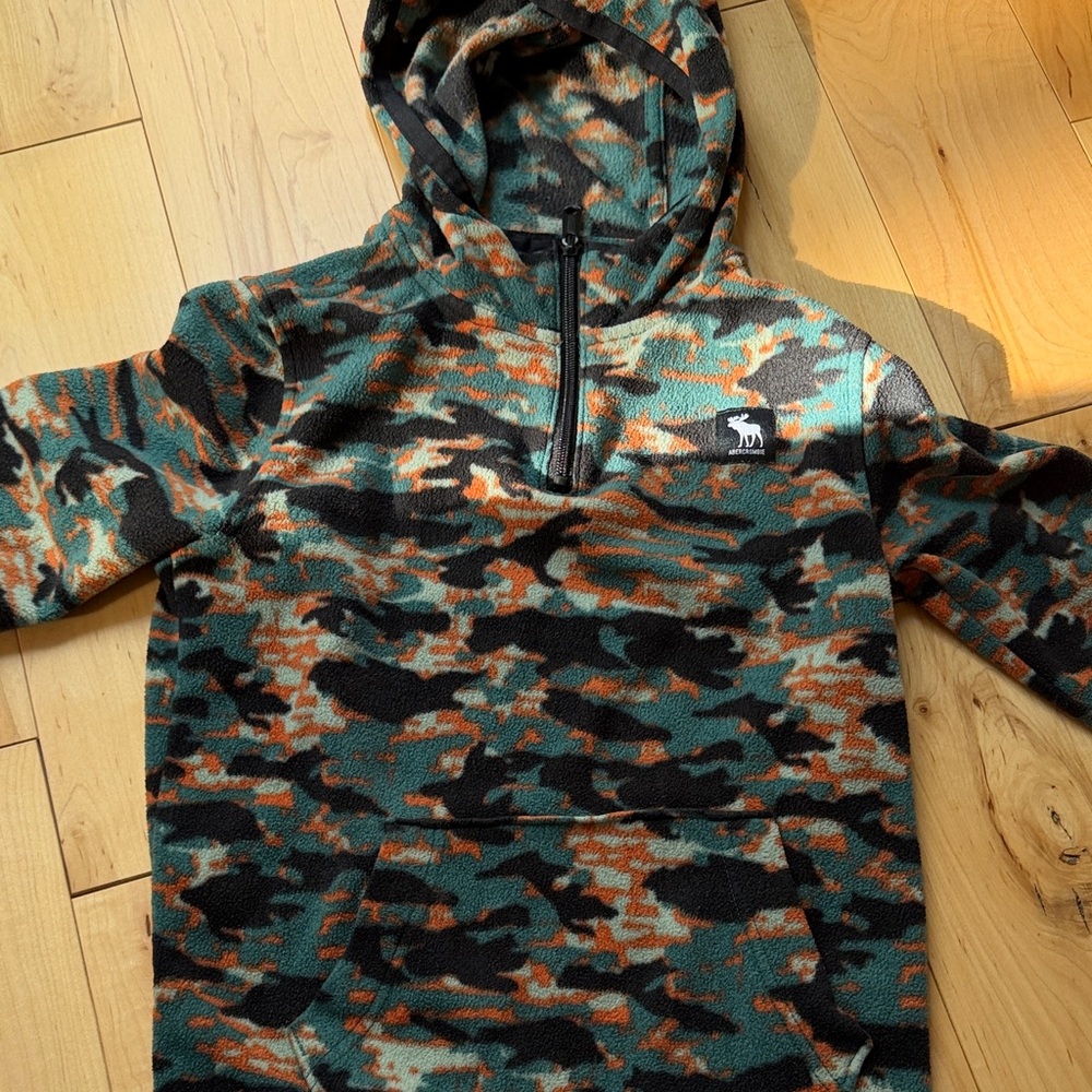 Abercrombie Kids Multicolor Fleece Hoodie